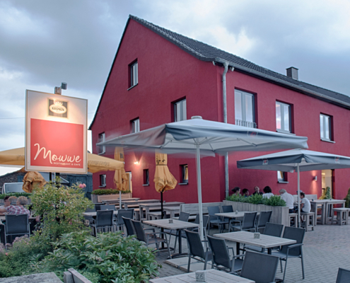 Von weitem sichtbar: Mowwe Restaurant
