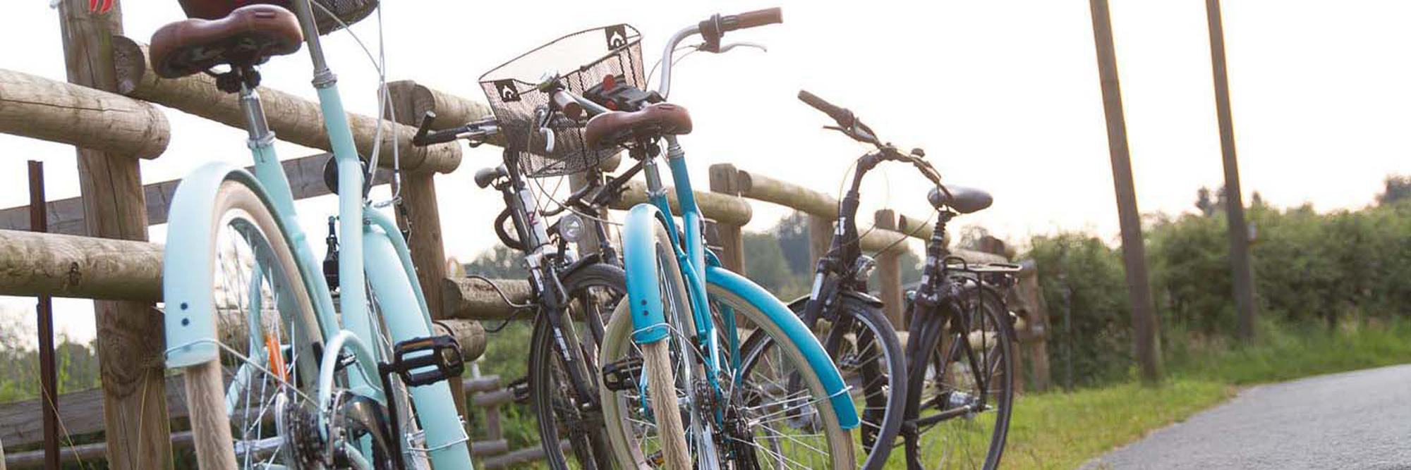 Kommen Sie gerne mit dem Rad - Radler*innen sind sehr willkommen